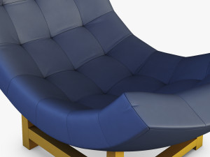 luna armchair Modelo 3D