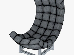 sill&oacute;n luna Modelo 3D