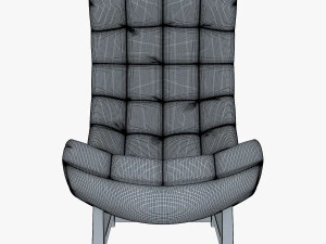 sill&oacute;n luna Modelo 3D