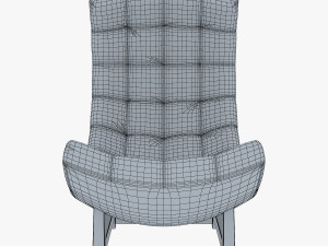 luna armchair Modelo 3D
