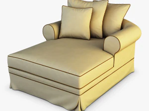 アンポリ ラウンジチェア 3Dモデル