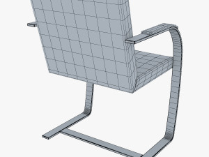 brno ludwig mies van der rohe-1929 Modèle 3D