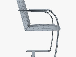 brno ludwig mies van der rohe-1929 Modèle 3D