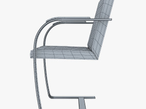 brno ludwig mies van der rohe-1929 Modèle 3D