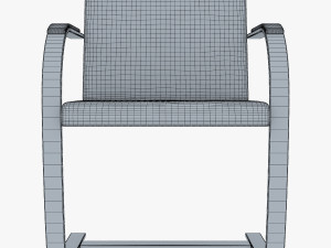 brno ludwig mies van der rohe-1929 Modèle 3D