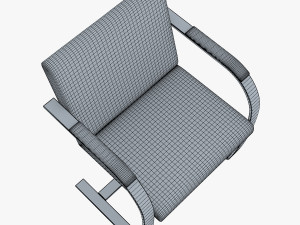 brno ludwig mies van der rohe-1929 Modèle 3D