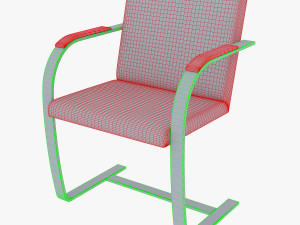 brno ludwig mies van der rohe-1929 Modèle 3D