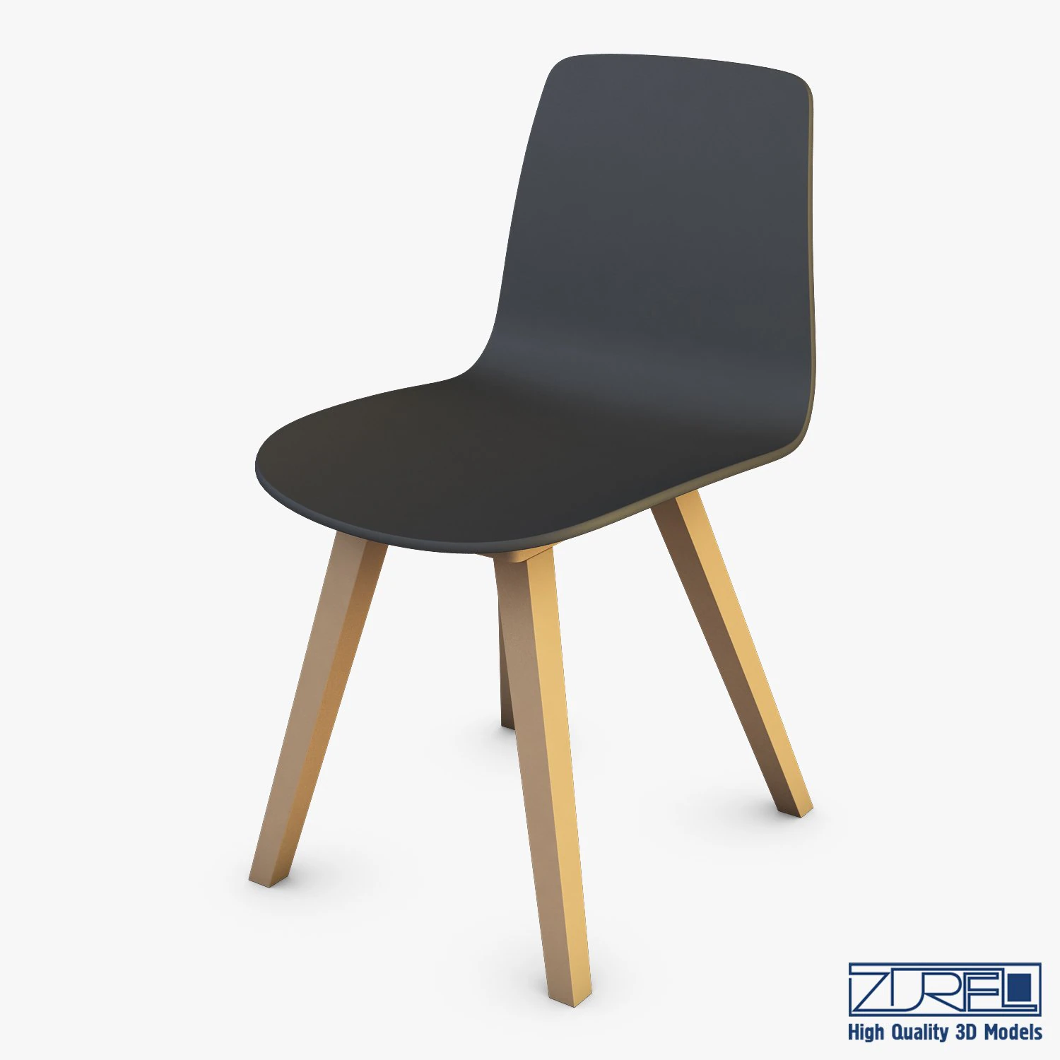 alki kuskoa chair 3D Model .c4d .max .obj .3ds .fbx .stl .blend 