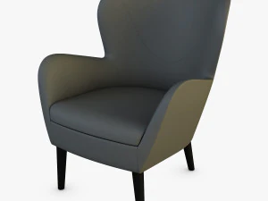 poltrona ad arco Modello 3D