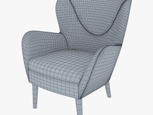 arc armchair 3D Модель
