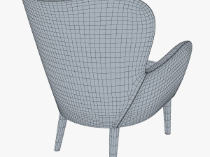arc armchair 3D Модель