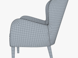 arc armchair 3D Модель