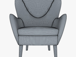 arc armchair 3D Модель