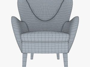 arc armchair 3D Модель