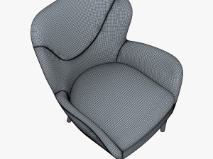 arc armchair 3D Модель