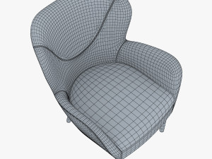 arc armchair 3D Модель