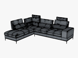avocado sofa 3D Модель
