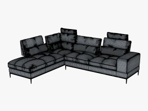 avocado sofa 3D Model