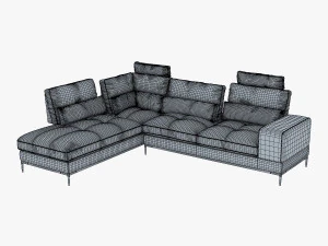 avocado sofa 3D Model