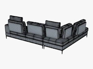 avocado sofa 3D Model