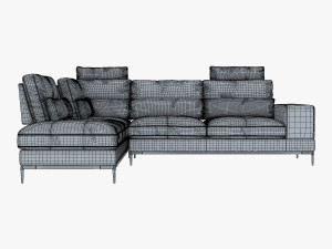 avocado sofa 3D Модель