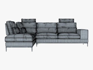 avocado sofa 3D Model