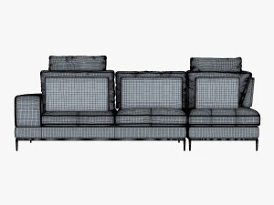 avocado sofa 3D Model