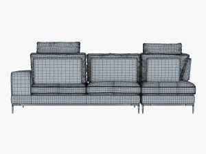 avocado sofa 3D Model