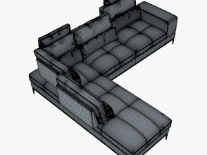 avocado sofa 3D Модель
