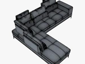 avocado sofa 3D Model