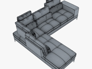 avocado sofa 3D Модель