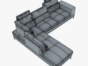 avocado sofa 3D Model