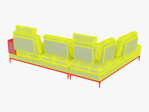 avocado sofa 3D Model