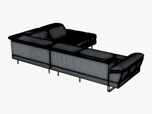 b796 sofa 3D Модель