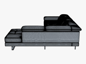 b796 sofa 3D Модель