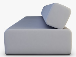 atollo sofa v 1 Modello 3D