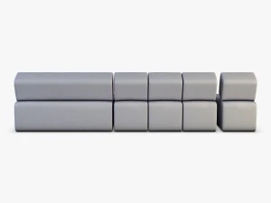 atollo sofa v 1 3D Model