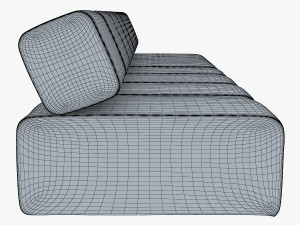 atollo sofa v 1 Modello 3D