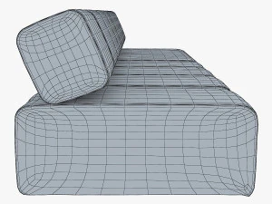 atollo sofa v 1 3D Model