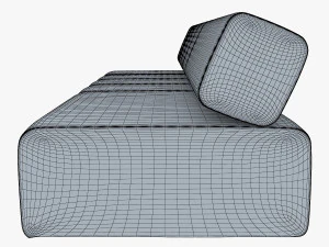 atollo sofa v 1 3D Model