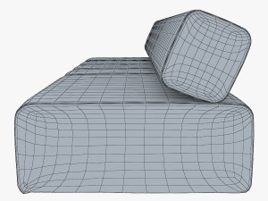 atollo sofa v 1 Modello 3D