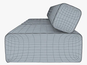 atollo sofa v 1 3D Model