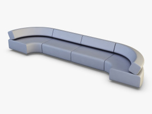 atollo sofa v 2 3D Model