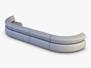 atollo sofa v 2 3D 모델