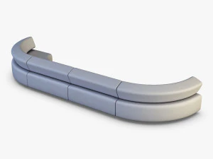 atollo sofa v 2 3D Model