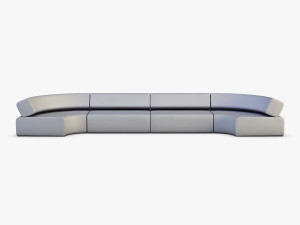 atollo sofa v 2 3D 모델