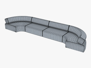 atollo sofa v 2 3D 모델