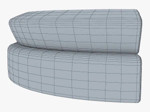 atollo sofa v 2 3D Model