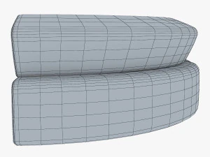 atollo sofa v 2 3D Model