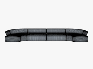 atollo sofa v 2 3D 모델